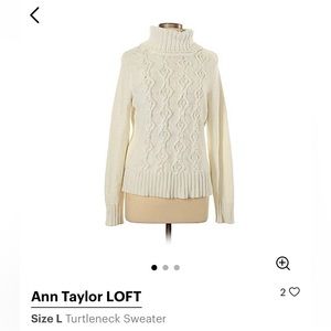 Ann Taylor Loft Turtleneck Sweater